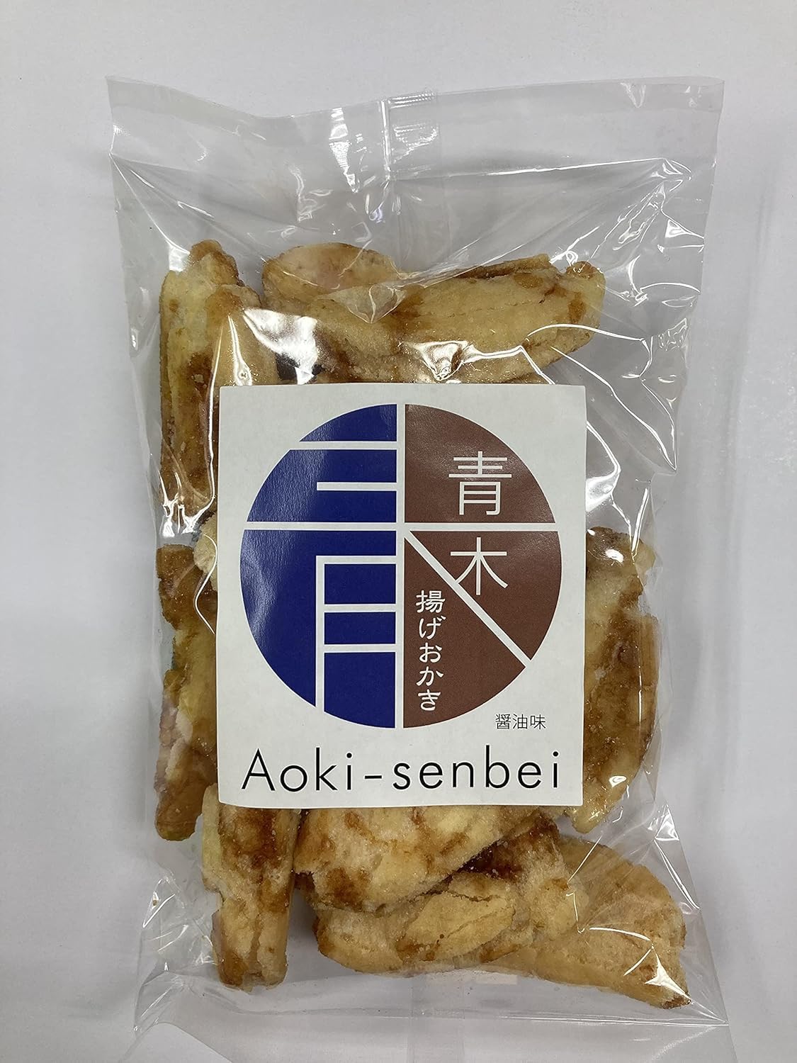 Amazon.co.jp: 青木煎餅謹製 揚げおかき 徳用 (160g, しょうゆ) : 食品